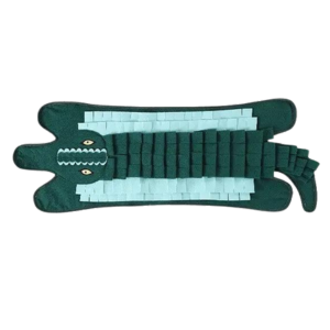 Cheerhunting Snuffy Crocodile Interactive Snuffle Feeding Mat For Dogs
