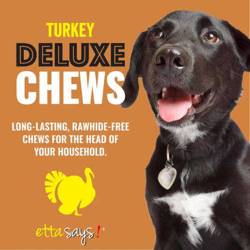 Etta Says! Deluxe Turkey Chews Dog Treat