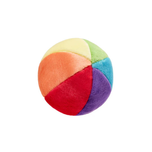 Fluff & Tuff Mini Beach Ball 5.5" Plush Dog Toy