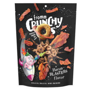 Fromm Crunchy O's Bacon Blasters Dog Treats