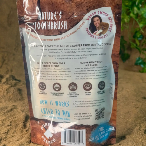 Furever Fierce Rabbit Feet Bag of 4 Dog & Cat Chews