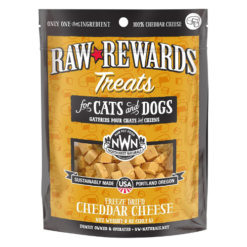 Northwest Naturals Freeze-Dried Cheddar Cheese Dog and Cat Treats 6 oz