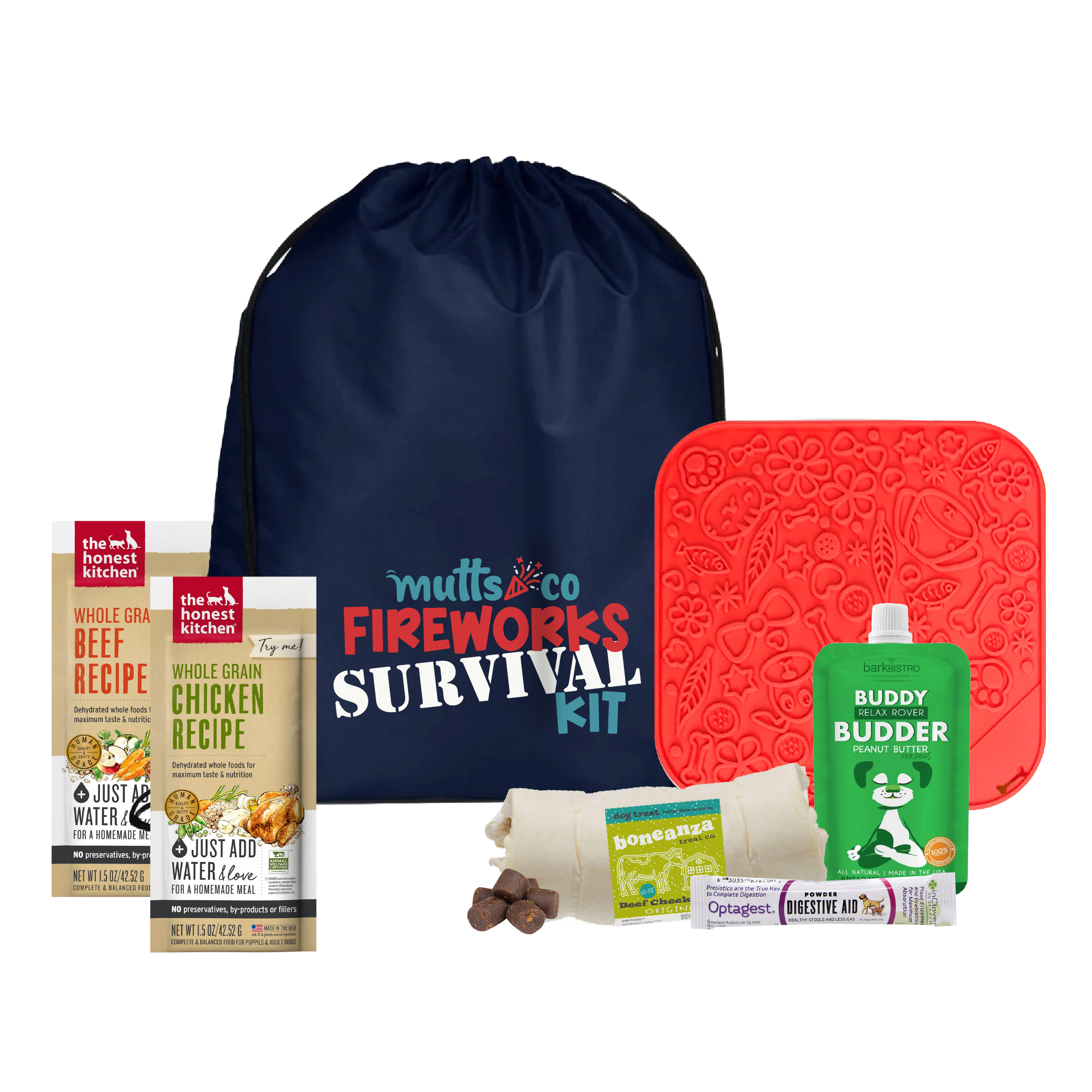 Mutts & Co. Fireworks Survival Kit