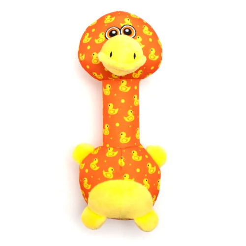 The Worthy Dog Ducky Long Neck Dog Toy