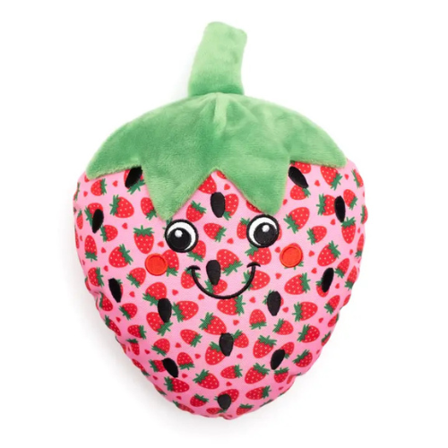The Worthy Dog Strawberry Dog Toy