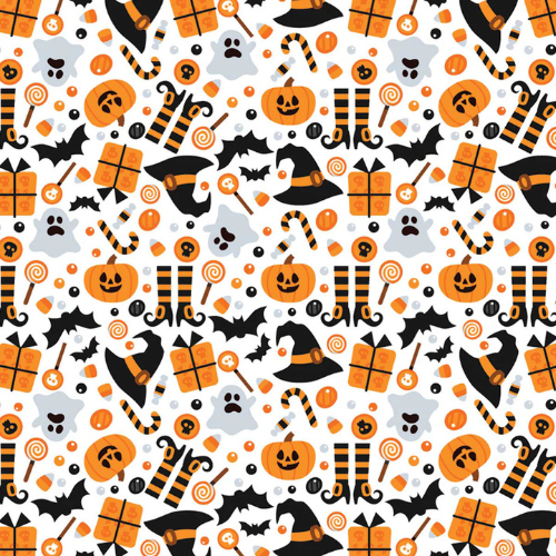 Thoozypet Fright & Delight Pet Bandana, Medium/Large