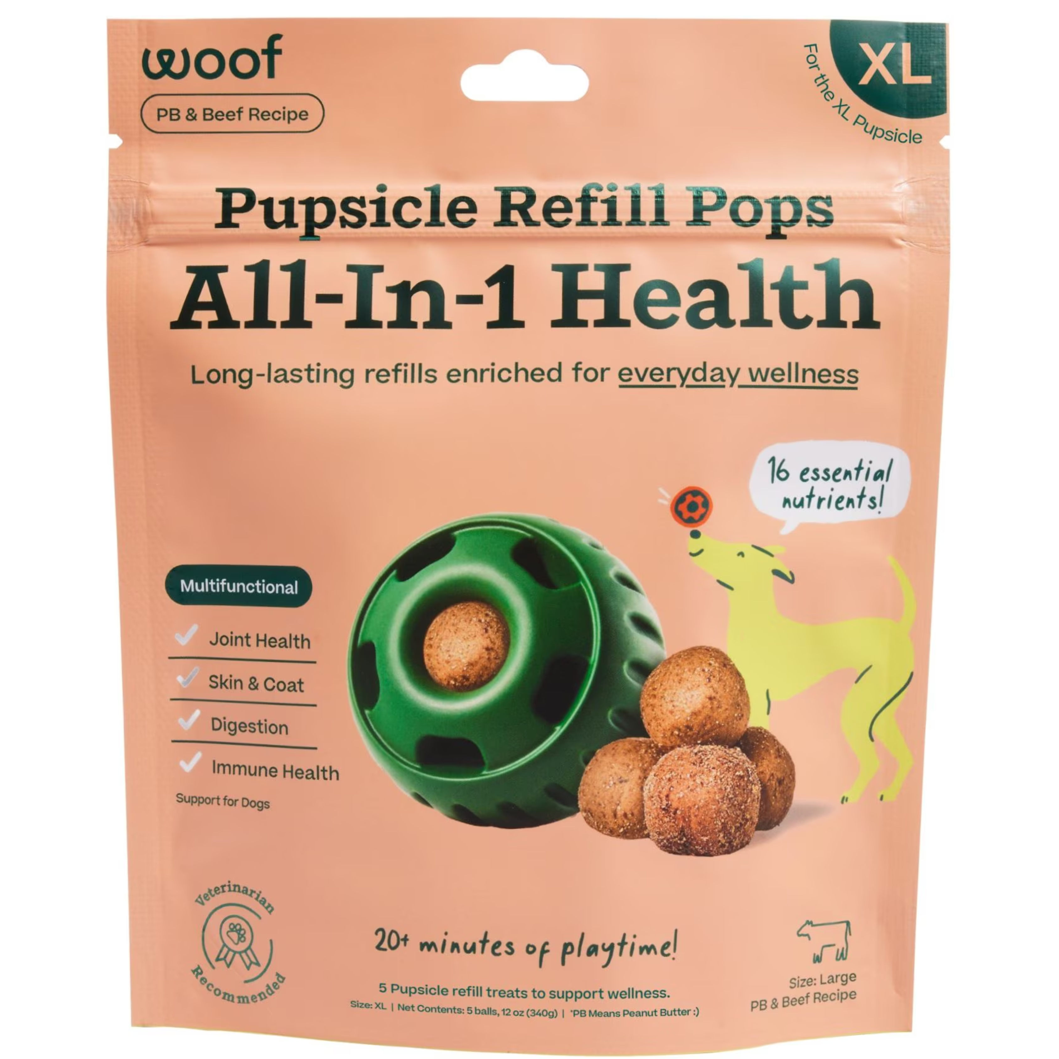 Woof Pet All in One Wellness Pops Dog Treat