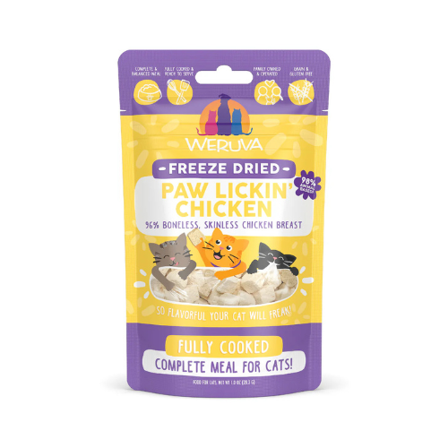 Weruva Freeze Dried Paw Lickin' Chicken Cat Food