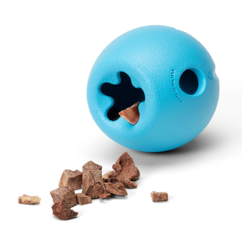 West Paw Design Rumbl Dog Toy Aqua Blue