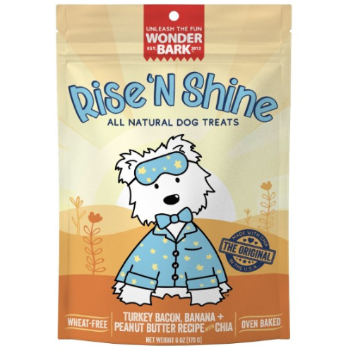 Wonder Bark Everyday Rise 'N Shine Crunchy Dog Treats 6 oz