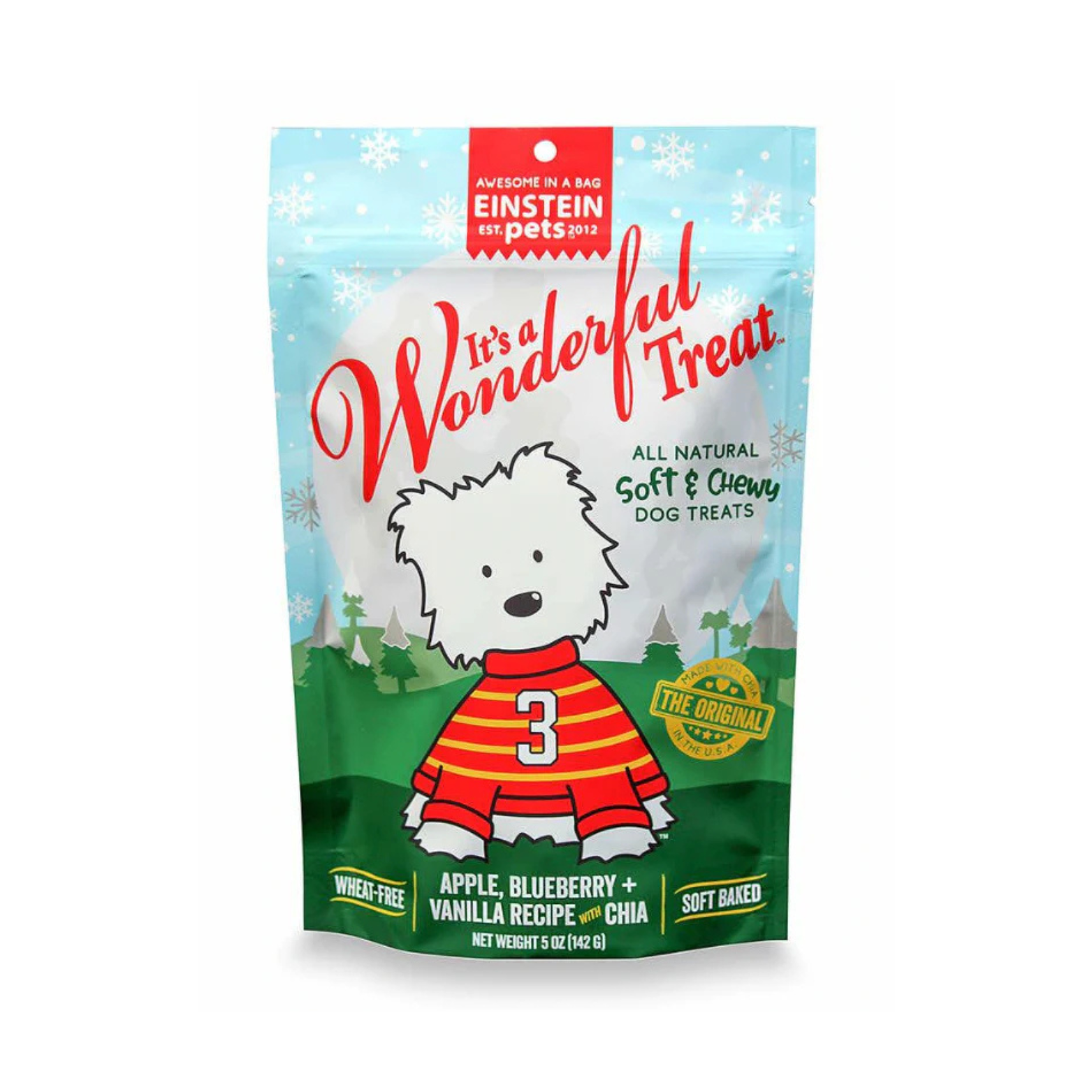 Wonder Bark Holiday It's A Wonderful Life Dog Treats 5 oz