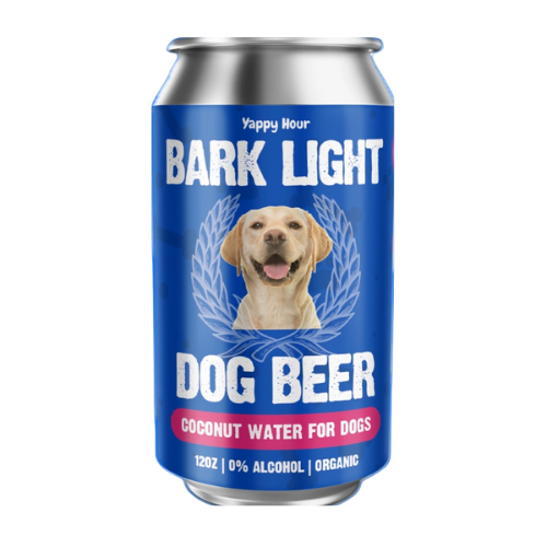 Yappy Hour Bark Light Dog Beer 12 oz Watermelon