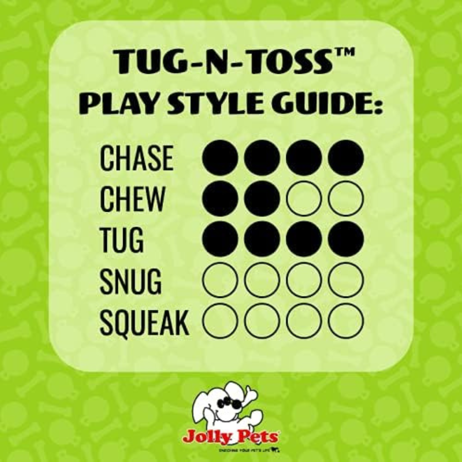 Jolly Pets Tug-N-Toss Purple