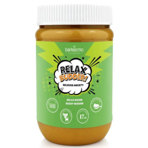 Bark Bistro Peanut Butter  Relax Rover Buddy Budder 17 oz - Mutts & Co.