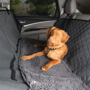 Dog Gone Smart 3-in-1 Car Seat Cover and Hammock Cool Grey - Mutts & Co.