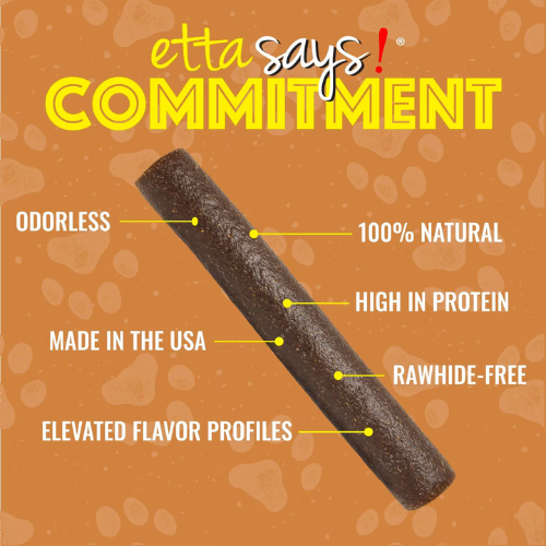 Etta Says! Deluxe Turkey Chews Dog Treat