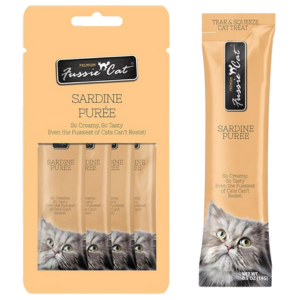 Fussie Cat Puree Cat Treats Sardine