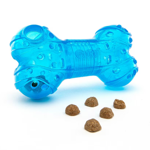Guru No Begging! Bone Treat Dispensing Dog Toy, Medium