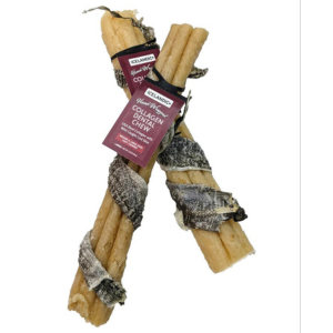 Icelandic+ Dehydrated Cod Fish wrapped Beef Collagen Dental Chew 1.25 oz - Mutts & Co.