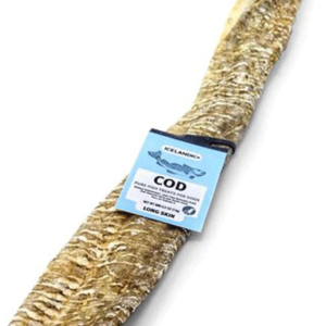 Icelandic+ Dehydrated Cod Skin Strip Dog Chew - Mutts & Co.