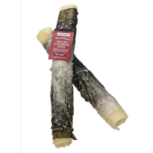Icelandic+ Dehydrated Rolled Cod Skin Wrapped Beef Collagen Chew 2.5 oz - Mutts & Co.