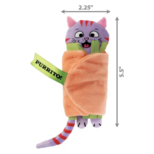 KONG Cat Pull-A-Partz Yarn Cat Toy with Catnip,