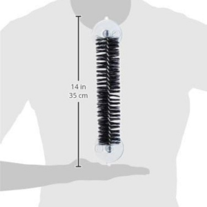 K&H Pet Products EZ Mount Self-Grooming Brush For Cats Black - Mutts & Co.