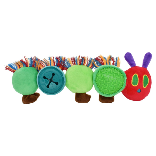 Multipet Pet EC Hungry Caterpillar Interactive Treat Dog Toy