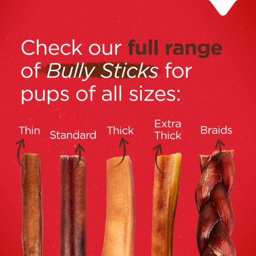 Natural Farm Odor Free Bully Stick 12"
