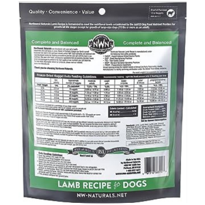 Northwest Naturals Freeze-Dried Raw Lamb Nuggets Dog Food - Mutts & Co.