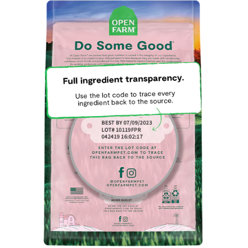 Open Farm Good Bowl Wild-Caught Salmon Recipe Dry Dog Food