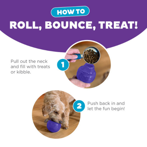 Outward Hound by Planet Dog Lil Snoop Interactive Treat Dog Toy