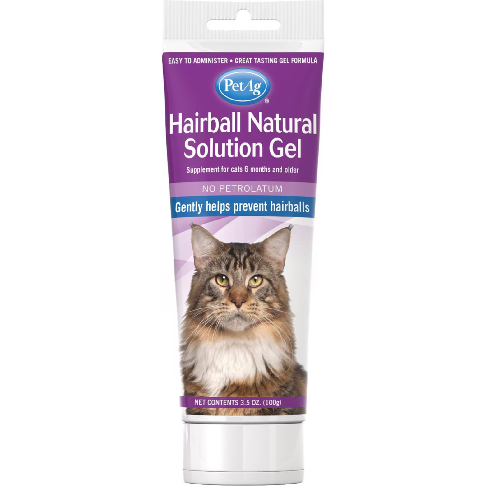 PetAg® Hairball Natural Solution Gel for Cats 3.5oz