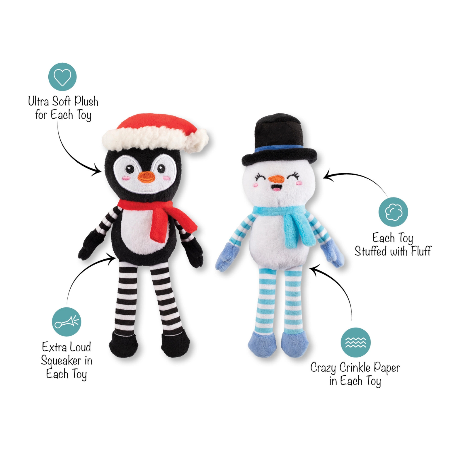 Pet Shop by Fringe Studio Ultimate Chiller 2-Piece Set Plush Dog Toy