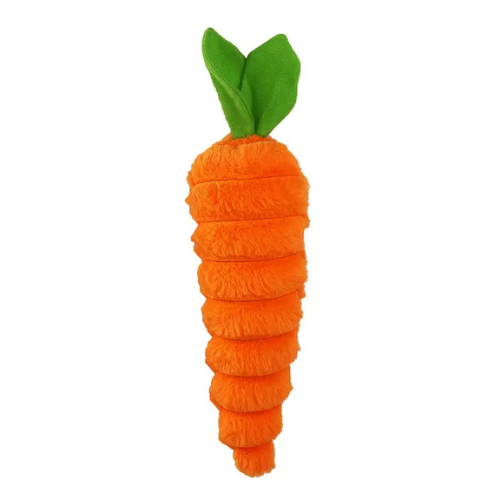 Petlou Luxe Carrot Dog Toy, 12"