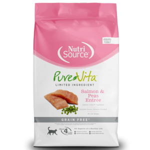 PureVita Grain-Free Salmon Entree Dry Cat Food - Mutts & Co.