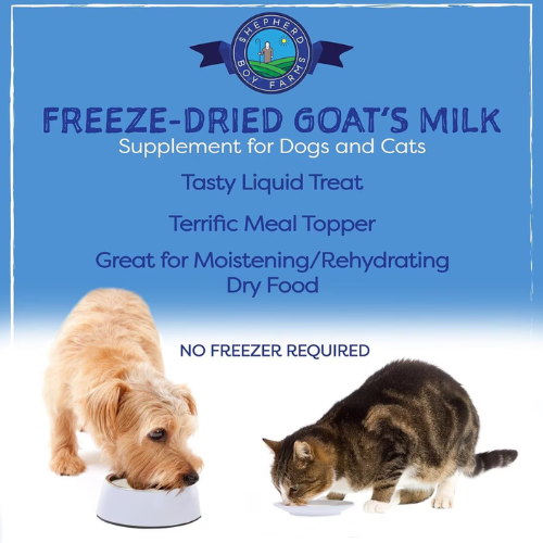Shepherd Boy Farms Raw Goat's Milk Super Fruit Freeze-Dried Dog & Cat Food