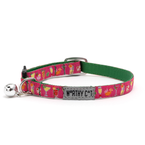 The Worthy Dog Summer Cheer Cat Collar