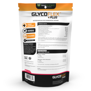 VetriScience GlycoFlex Plus Bacon Flavor Soft Chews Joint Supplement for Dogs 45 ct - Mutts & Co.