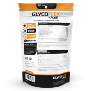 VetriScience GlycoFlex Plus Peanut Butter Flavor Soft Chews Joint Supplement for Dogs 45 ct - Mutts & Co.