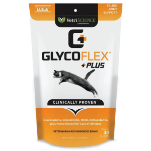 VetriScience GlycoFlex Plus Soft Chews Joint Supplement for Cats 30 ct - Mutts & Co.