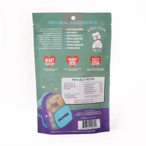 Wonder Bark Everyday PB N Jelly Crunchy Dog Treats 6 oz