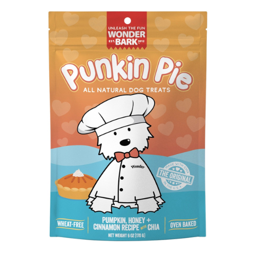 Wonder Bark Everyday Punkin Pie Crunchy Dog Treats 6 oz