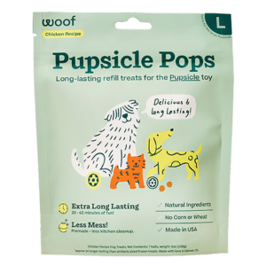 Woof Pet Chicken Peanut Butter Pops Dog Treat