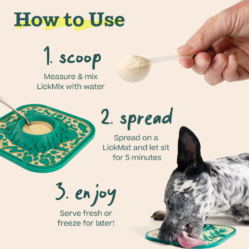 Woof Pet LickMix Bacon & Cheese Dog Treat 5.5 oz