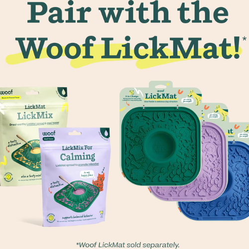 Woof Pet LickMix Bacon & Cheese Dog Treat 5.5 oz