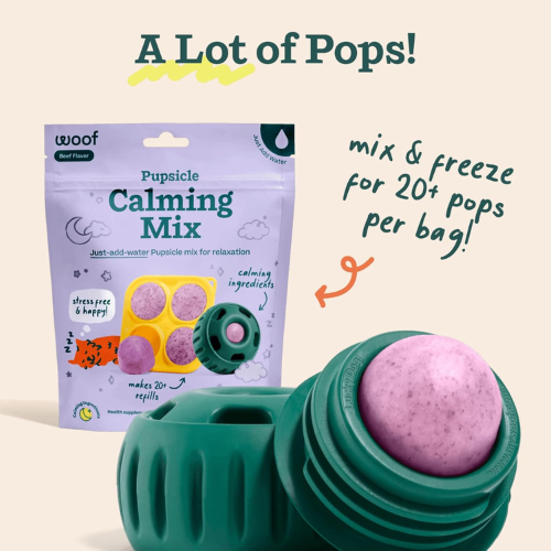 Woof Pet Treat Mix Calming Refills Dog Treat 5.5 oz