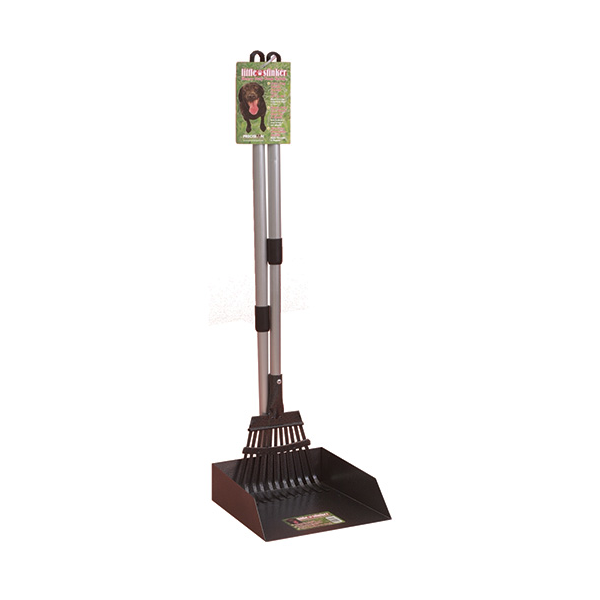 Precision Pet Products Little Stinker Poop Scoop with Rake - Mutts & Co.