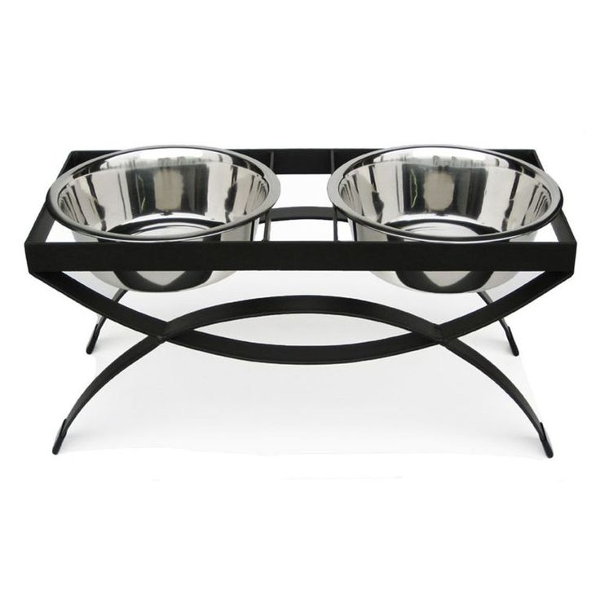 Pets Stop Seesaw Double Diner Pet Bowl Set - Mutts & Co.