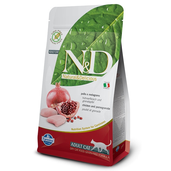 Farmina Prime Chicken & Pomegranate Formula Dry Cat Food - Mutts & Co.